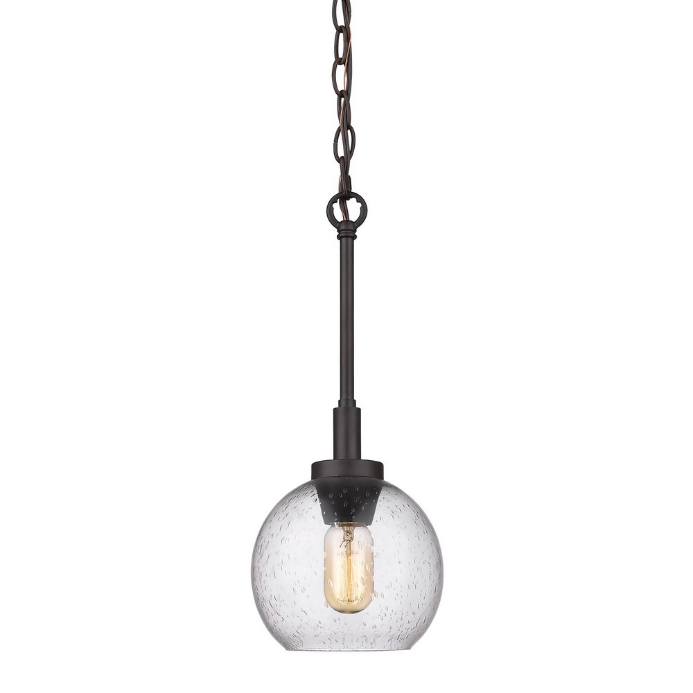 Golden Lighting-4855-M1L RBZ-SD-Galveston - 1 Light Mini Pendant   Galveston - 1 Light Mini Pendant